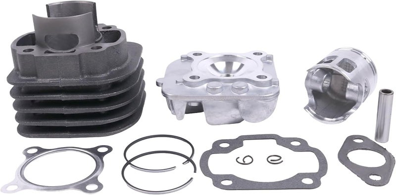WQSING 70cc 47mm Engine Piston Cylinder Head Top End Kit Compatible with JOG/MinarelliI/Yamaha CLONE Motors - Image 4